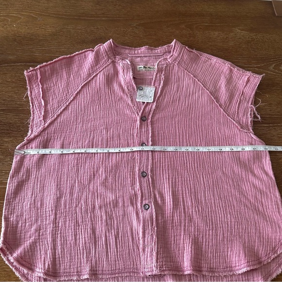 NWT Free People Women’s Dreamy Days Shirt Size Medium - Picture 10 of 10